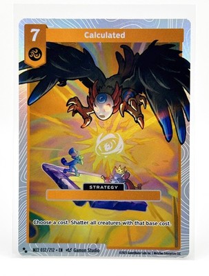 MetaZoo Calculated Super Rare Card MZ2 032/212 Torrential Tides 2025