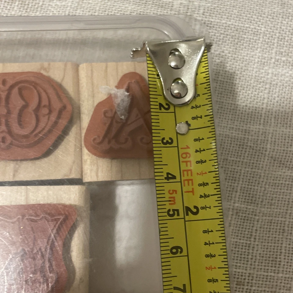 Stampin' Up Western cowboy alphabet wooden craft stamps set bundle - Image 4 of 4