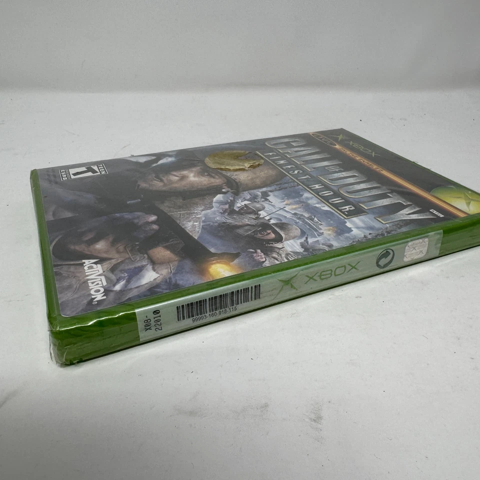 New Call of Duty Finest Hour (Microsoft Xbox, 2004) SEALED - Image 2 of 4