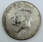 1964 USA Kennedy 90% Silver Half Dollar Coin A15