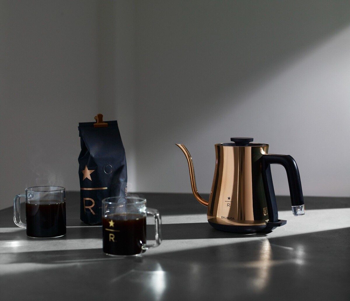Starbucks Reserve Roastery BALMUDA The Pot Electric Kettle Tokyo