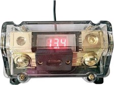 Car Audio Digital Led Display Fuse Holder ANL Include Fuse Distribution block...