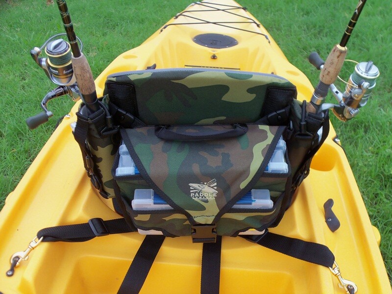FISH COMFY HIGH BACK ELITE KAYAK SEAT - CAMO