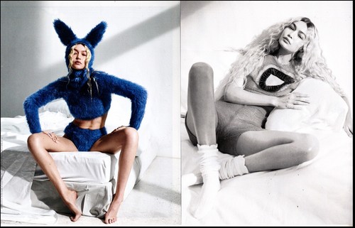 Revista moderna ilustrada de top model - Diseñador GIGI HADID 060324 - Imagen 3 de 3