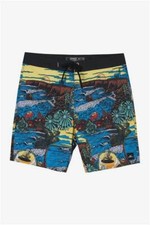 O'Neill Men's 38 Above The Knee 19" Artist Mysto Surf Board Shorts Hyperfreak