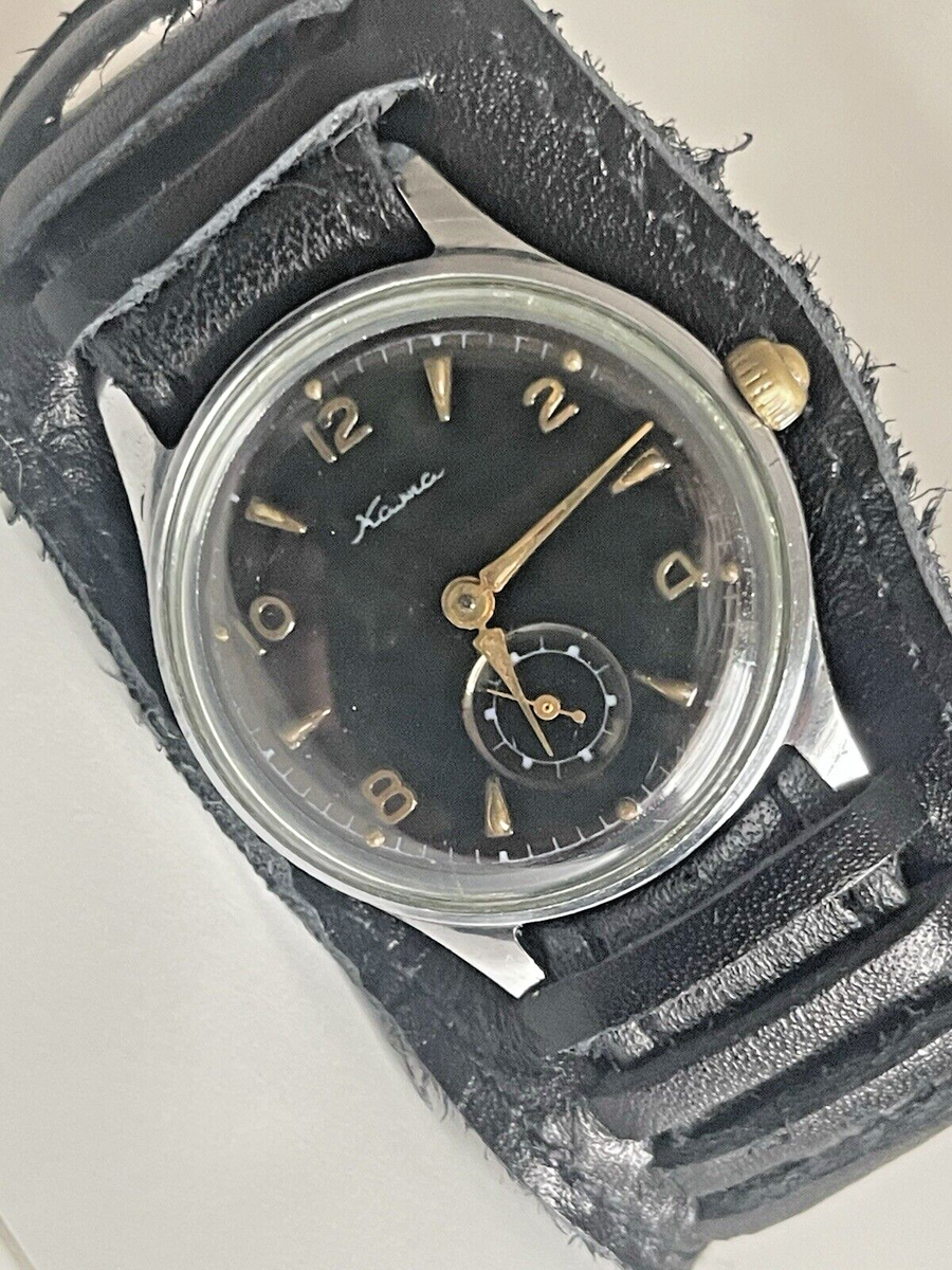 ☭ Watch KAMA 15 jewels POBEDA 1ChZ Kirova 1950s Retro