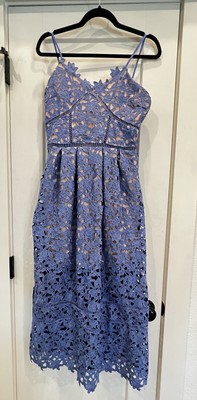 Goodnight Macaroon Dress Size Small Periwinkle Floral Lace Cutout Nude Slip | eBay Goodnight Macaroon Dress Size Small Periwinkle Floral Lace Cutout Nude Slip | eBay