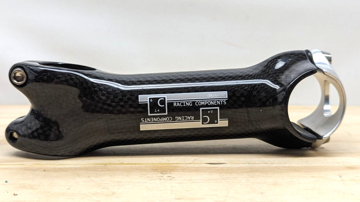 Giant Racing Components Cf10xl 130mm 31.8 Road Tri Bike Stem Full Carbon  Alu Ti