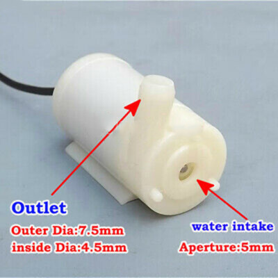 Micro Submersible Mini Water Pump DC 3V 5V 6V DIY Fish Tank Fountain Aquarium