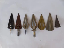 Lot Of  Ben Pearson, Bear and unknown Broadheads, Broadhead Archery Hunting