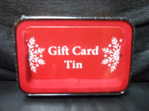 Christmas Gift Card Holder Tin Christmas Lights 4 X 2 3 4 By Lindy 