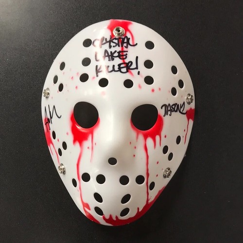 Máscara Jason Vorhees firmada por Ari Lehman con certificación JSA - Imagen 7 de 12