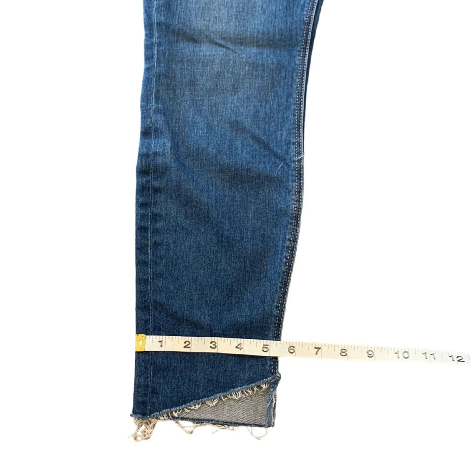 Anthropologie McGuire Angled Hem Skinny Jeans siz… - image 4