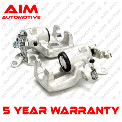 AIM 2x Brake Calipers Rear Fits VW Golf (Mk5) 2.0 TDI Diesel (2003-2008) #2