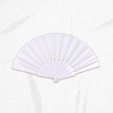 Hand Fan Held Portable Spanish Dances Fabric Folding Party Wedding Prop Gifts UK