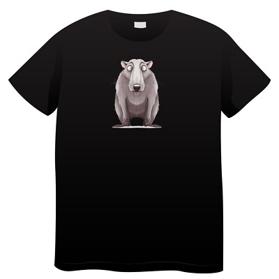Minimalist Animal Print Funny Cartoon T-Shirt Size XS to 5XL