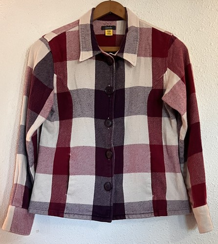 Chemise Cabela's Grand Plaid Homme – Manches Courtes, Boutonnée, Taille L, Parfait état