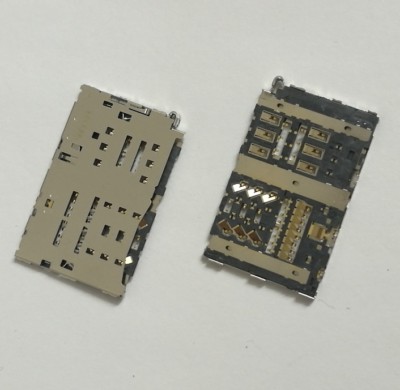 SIM Card Tray Reader Slot Holder Socket Connector Für LG G5 H850 G6 H870