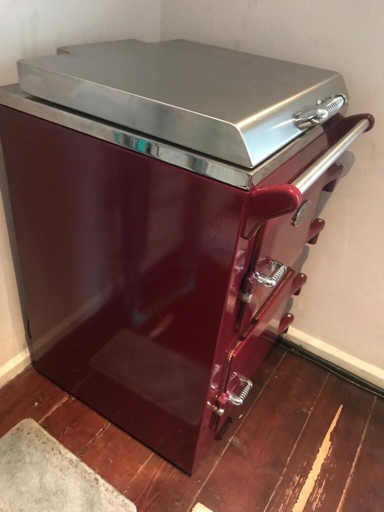 Everhot 60 Eco Range Stove, Burgundy Red eBay