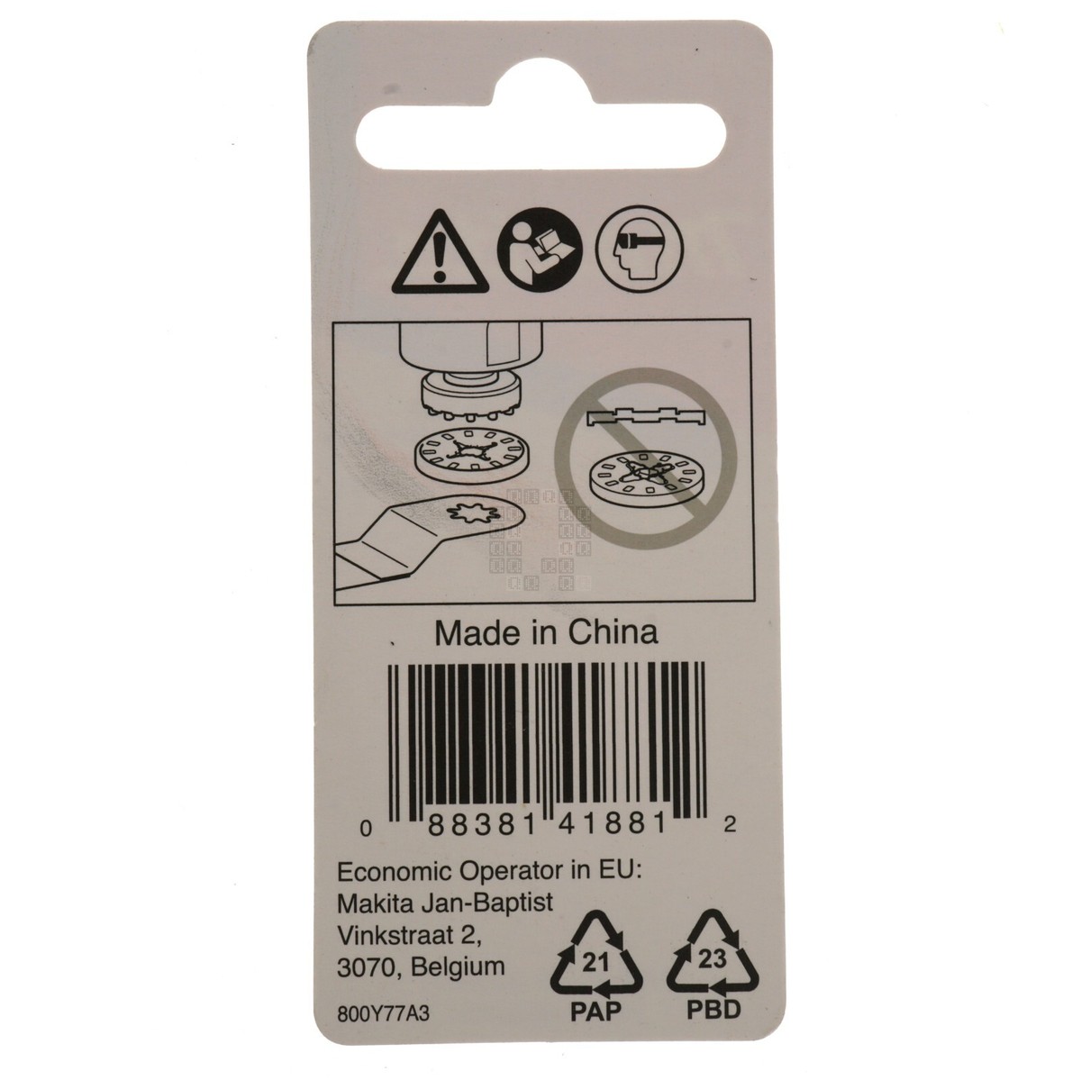 Makita 196271-6 Multi-Tool Adapter | eBay