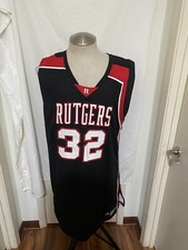 Official Team Issued Rutgers University Basketball Jersey #32 Size: 48