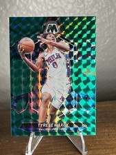 Tyrese Maxey #79 Green Mosaic 2023-24 Panini Mosaic Basketball