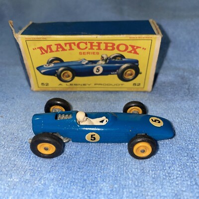 Matchbox BRM Racing Car 52 (with original box) | eBay
