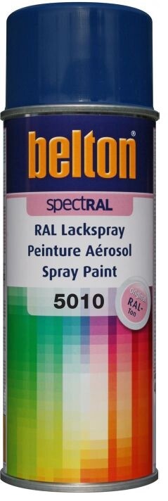 Vernice Spray Lucido Blu Genziana Ral 5010 Belton Spectral Molto Resistente