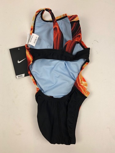 Nike Performance One Piece Swimsuit Swimwear Girls Competition Swim Suit NWT 20 - Picture 10 of 22