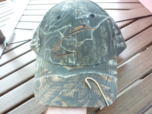 Fly Fishing Dad Hat Camo Hook 