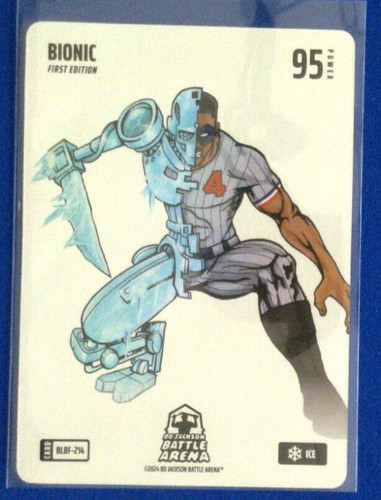 Bo Jackson Battle Arena BIONIC Blizzard Battlefoil Ice SP BLBF-214