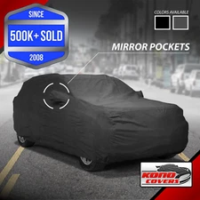 2017 2018 2019 2020 ALFA ROMEO STELVIO BREATHABLE CAR COVER W/MIRROR POCKET BLK