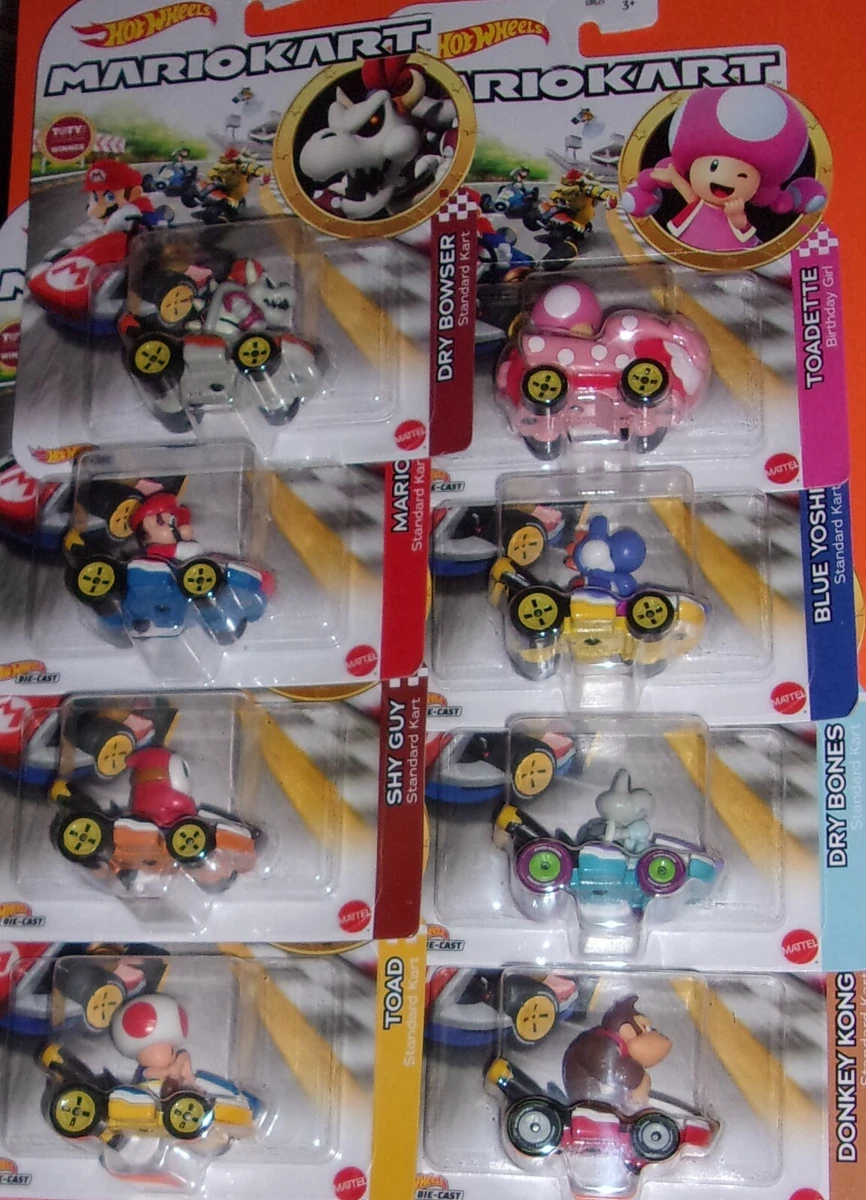 Hot Wheels Mario Kart 4-Pack - Baby Mario