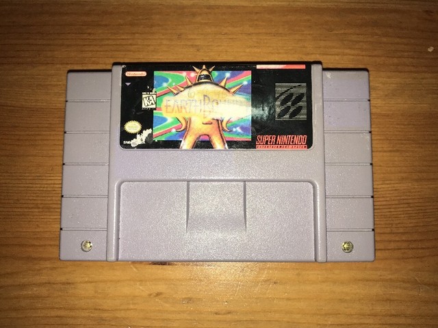 RARE SNES EarthBound (Super Nintendo Entertainment System, 1995) **USED, WORKS**