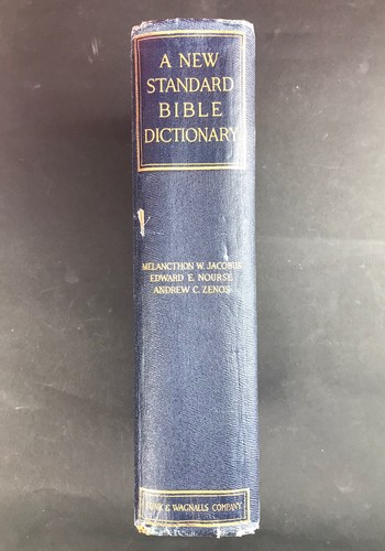 A New Standard Bible Dictionary 1926 Funk & Wagnalls Co. Revised Enlarged - Picture 2 of 11