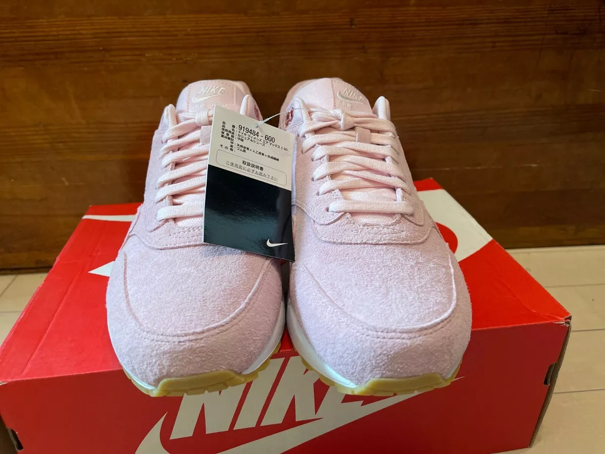 Veraangenamen opslaan beproeving 2016 Nike WMNS Air Max 1 SD Prism Pink Rose Suede Gum size 12 (men&#039;s  sz 11) | eBay