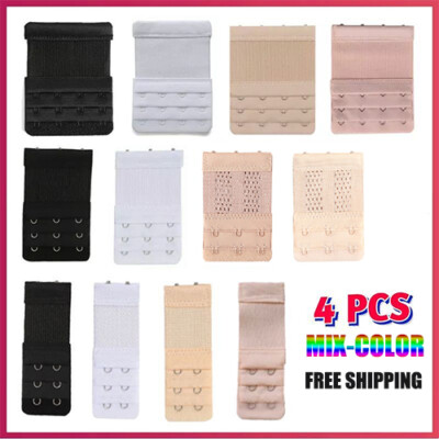 3 Prolunghe Reggiseno A 3 Ganci - Estensori Elastici Per Gravidanza E Comfort, Biancheria Intima Donna - Foto 8