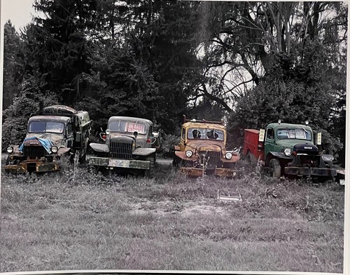OLD TIMERS ON WHEELS "NEW" 11X14 UNFRAMED