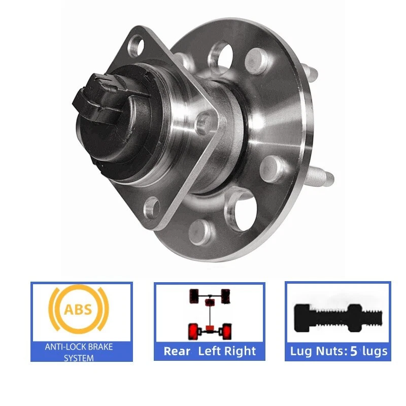 Cojinete de cubo de rueda para Chevy Malibu Classic Oldsmobile Alero Pontiac Grand Am Foto 4 de 4