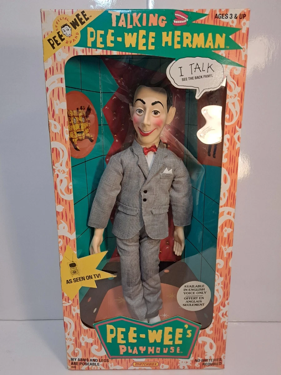 talking pee wee herman doll value