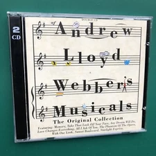 ANDREW LLOYD WEBBER'S MUSICALS Original Collection Soundtracks 2x CD Tim Rice EX