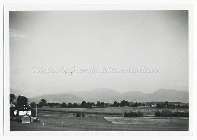 Penzberg 1951 - Benediktenwand - LK Weilheim-Schongau - Altes Foto 1950er