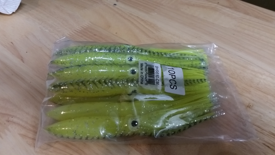 Monster 9 Inch Shells 9 inch shell bulb squid pack of 10 pick your color packs free shipping ...