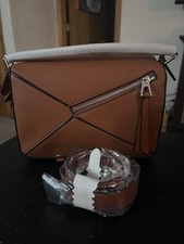 Leather Puzzle Bag / Purse Crossbody