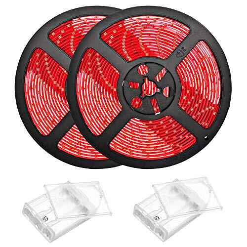LED Sunboia Rosso per Decorazione Interni e TV | 2 Metri IP65 SMD5050