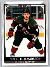 2021-22 O-Pee-Chee Niklas Hjalmarsson Arizona Coyotes #375