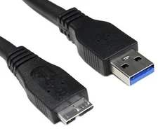 Bipra 1.5ft USB 3.0 A to Micro B OEM SuperSpeed Cable for External Hard Drives