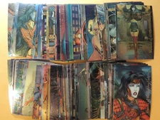 SHI VISIONS OF THE GOLDEN EMPIRE WILLIAM TUCCI SET OF 90 NON-SPORT TRADING CARDS