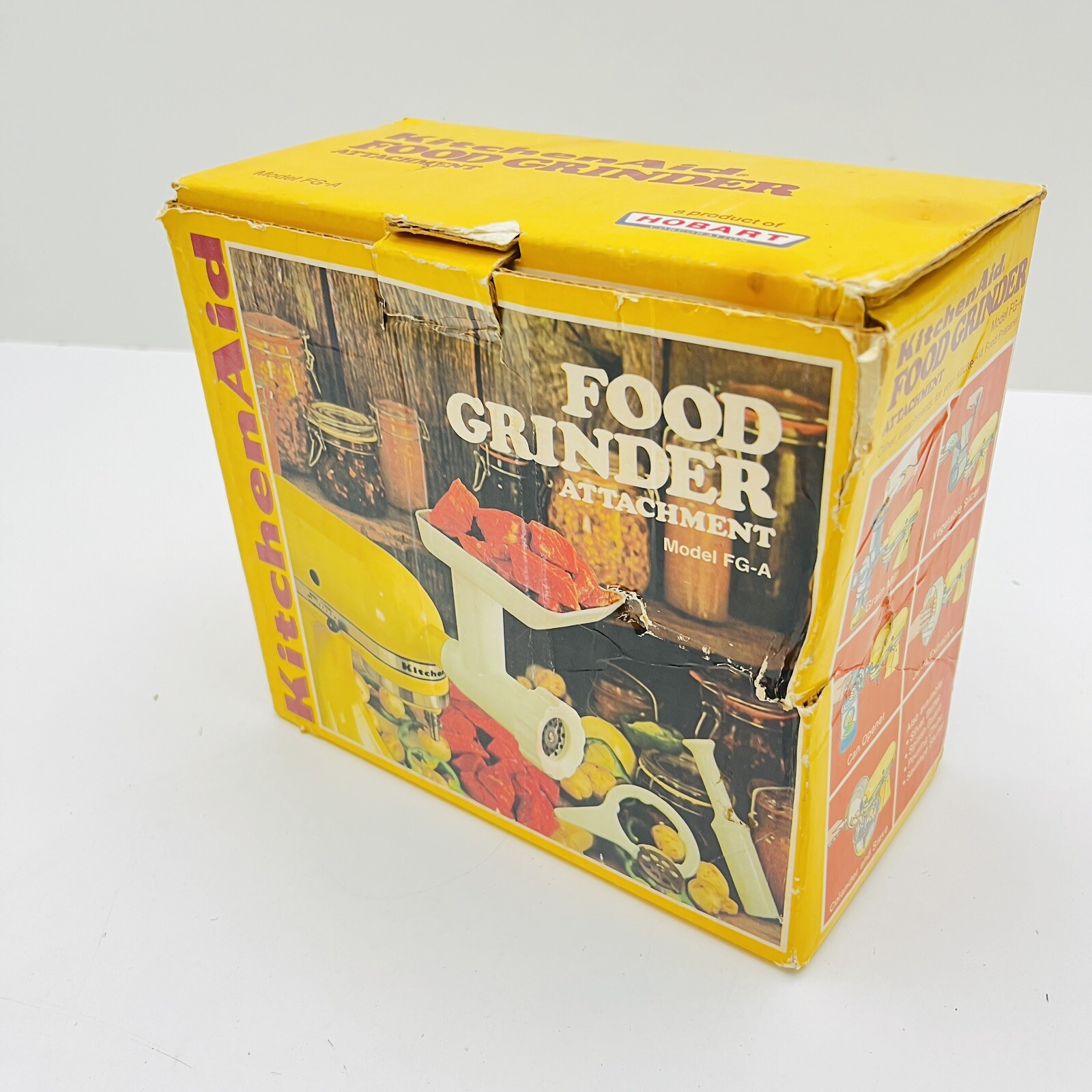 Vintage KitchenAid Stand Mixer Food Grinder Attachment Model FGA