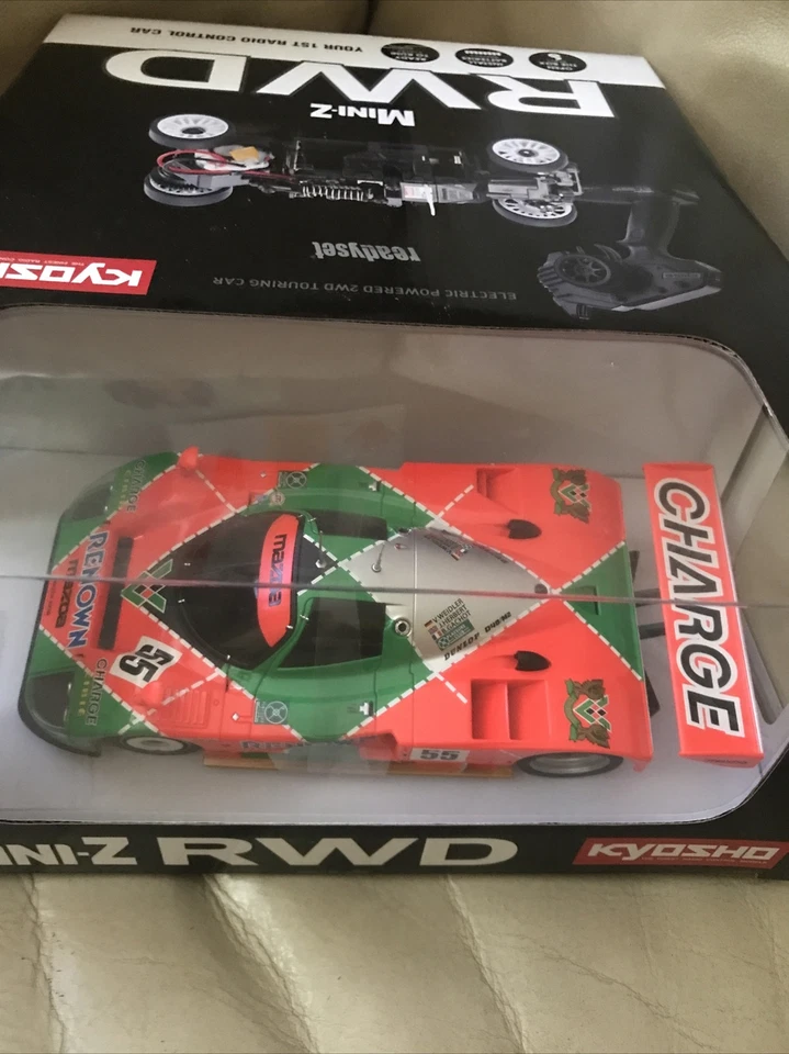 Kyosho Mini-Z RWD MR-03 Mazda 787B No.55 LM 1991 Winner 32328RE NIB NOS Wide LM - Image 2 of 4